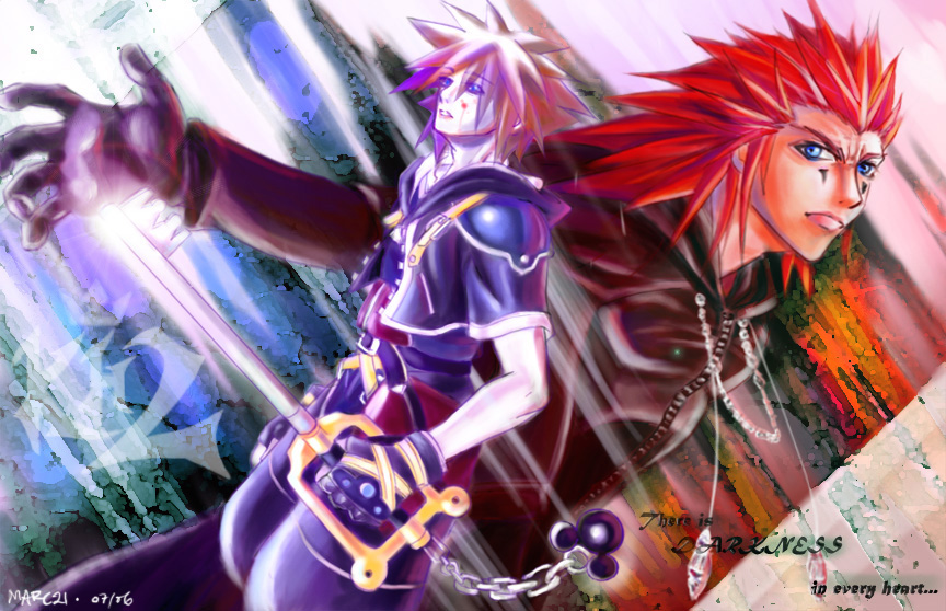 KH2: Darkness of the Heart by marc21