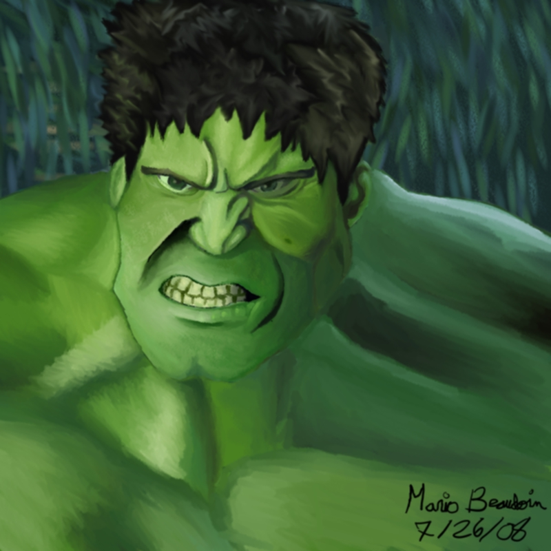 incredible hulk by marcobman
