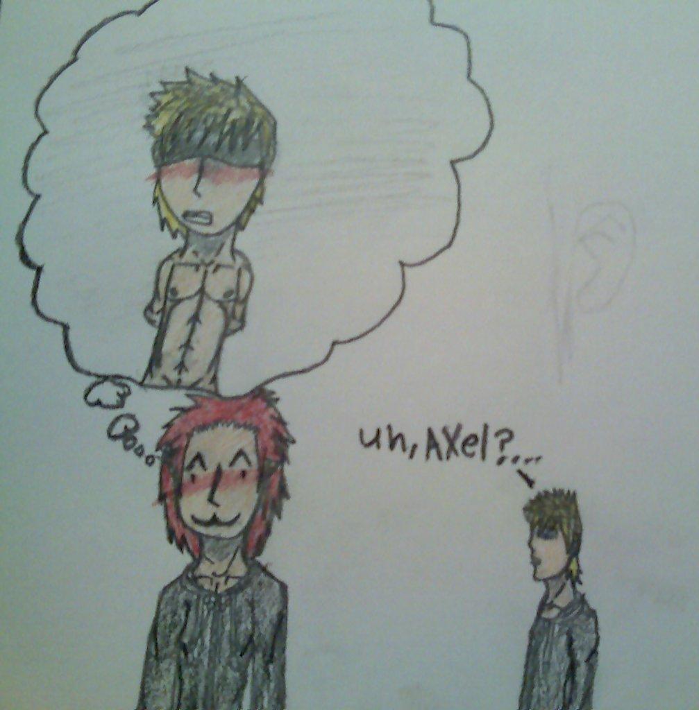 Axel you perv!XD by marisa937