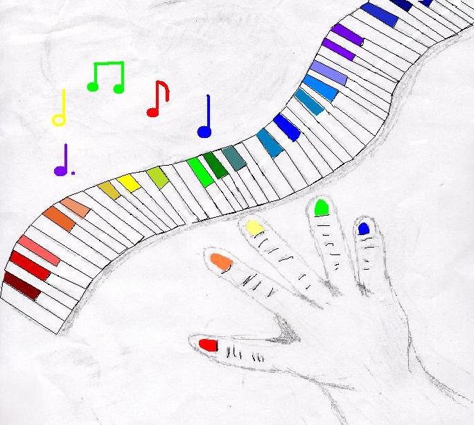 piano keys by marsupialrocks