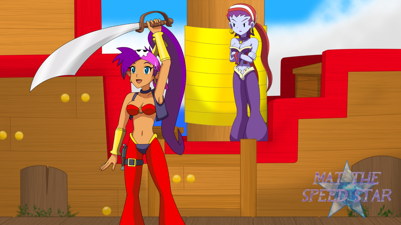 (Shantae HGH gallery) Uh oh... by matthespeedstar