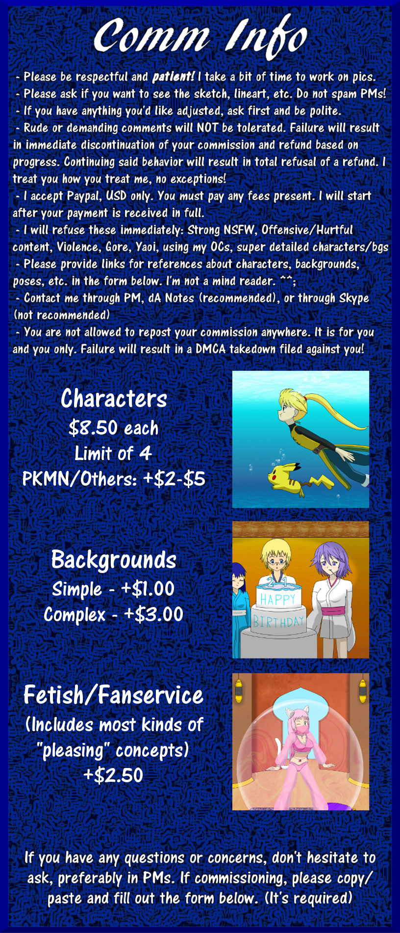 Comm Info (Redone) by matthespeedstar