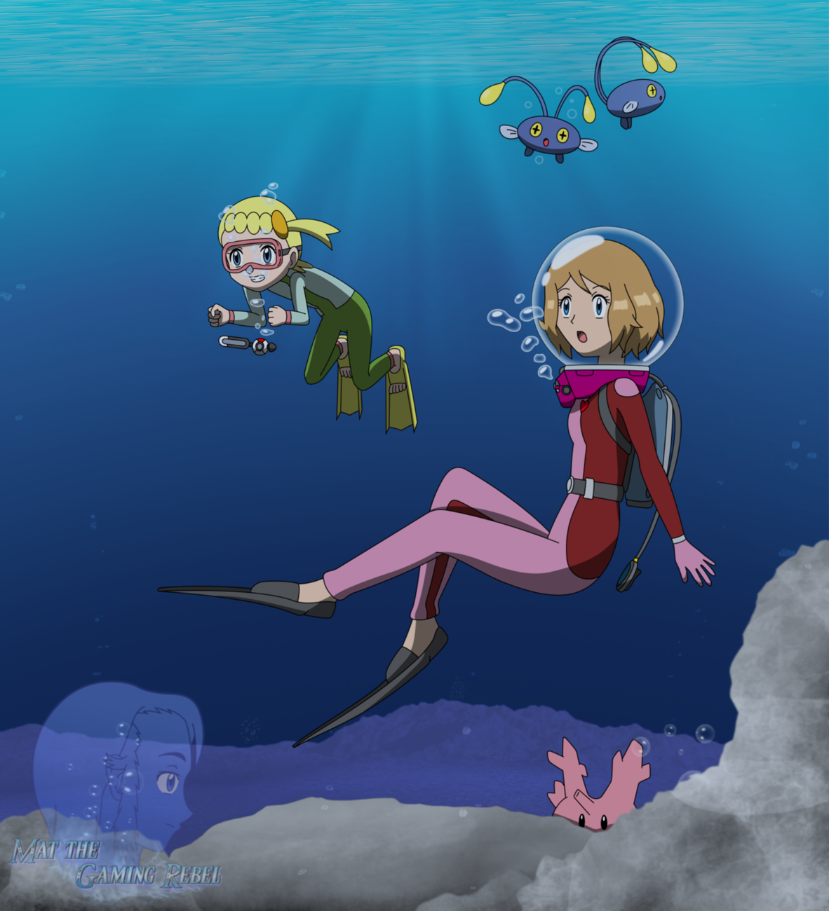 Scuba Surprise! by matthespeedstar