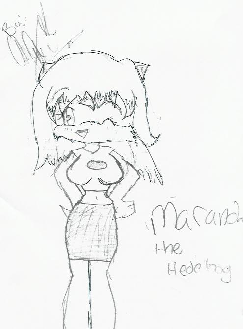 Maranda the hedgehog by may_the_hedgie