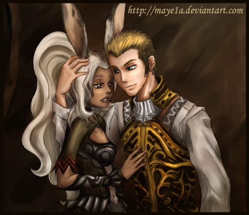 Fran and Balthier FF12 by maye1a