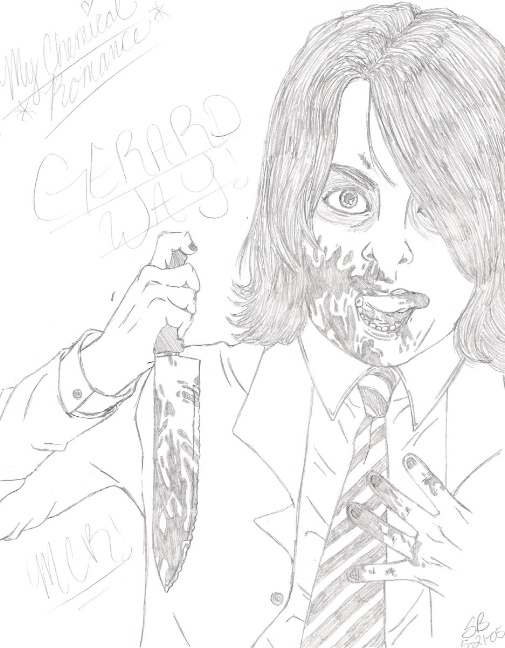 Bloody Gerard With Knife by mcroverlord14