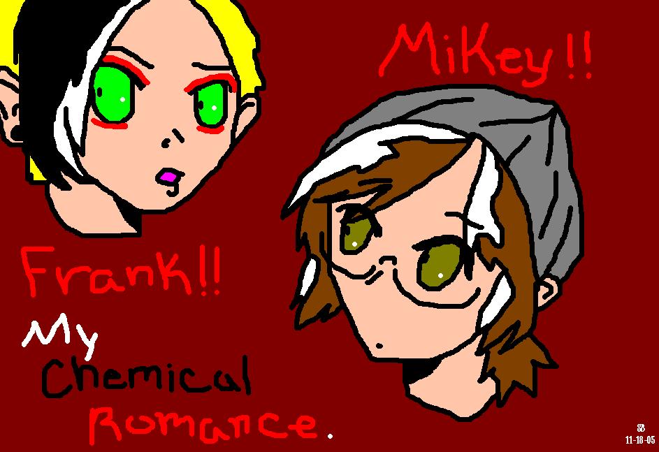 Mikey and Frank Heads!!! by mcroverlord14