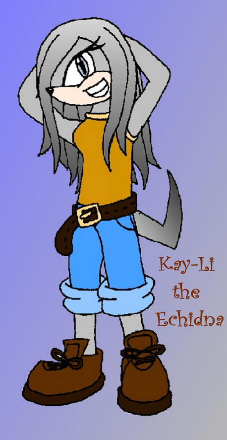 Kay-Li the Echidna by mechadragon13