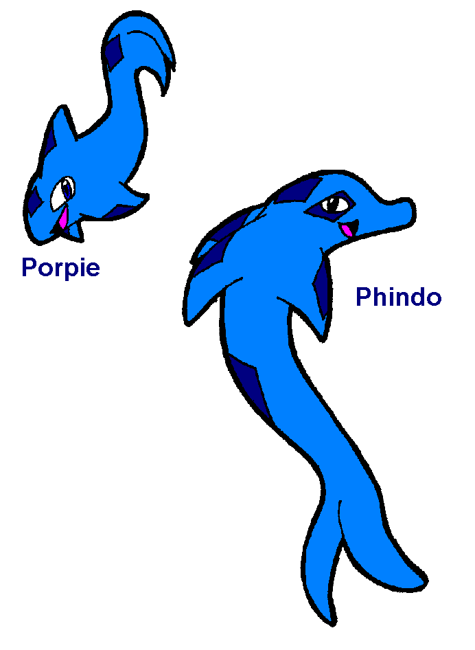Contest Entry: Porpie and Phindo by mechadragon13