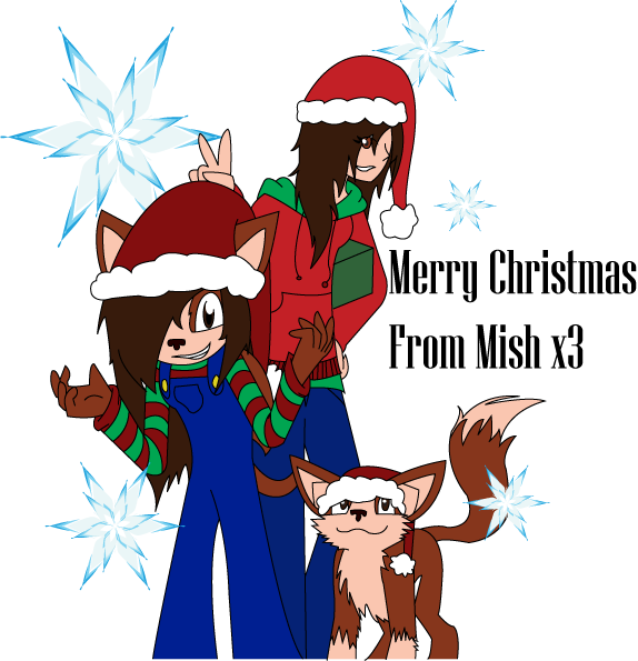 Merry Christmas x3 by mechadragon13