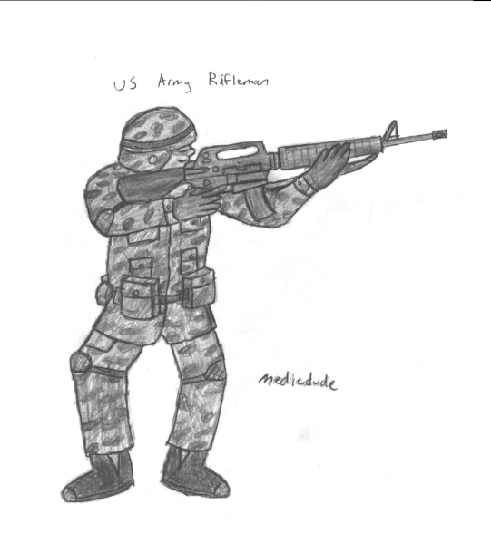 US Army Rifleman by medicdude