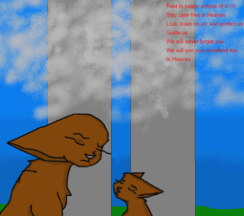 cats on 9-11 by medowhorseslesedi