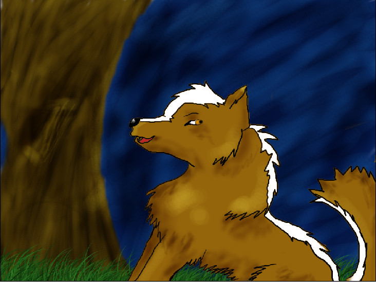 wolf for sparktail by medowhorseslesedi