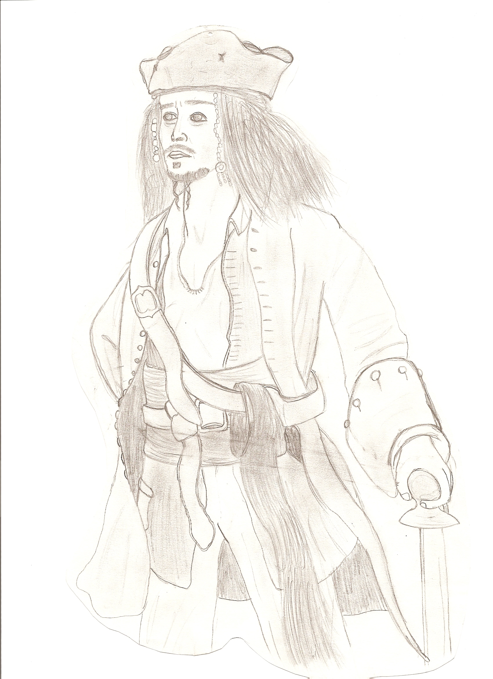Jack Sparrow by megan7139212