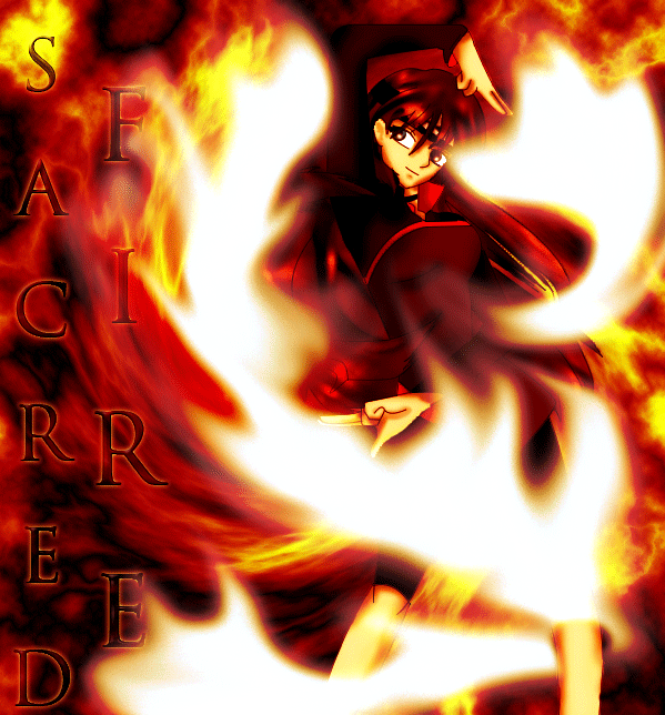 Naruto OC - Sacred Fire by melina678
