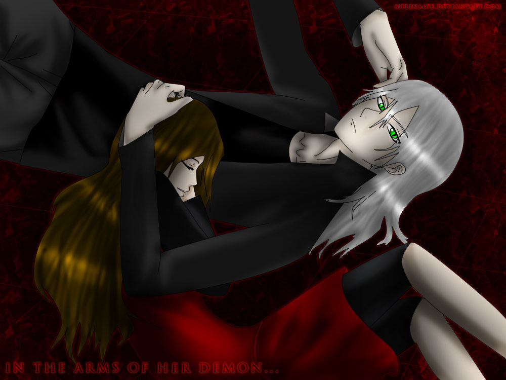 In the arms of her demon... by melina678