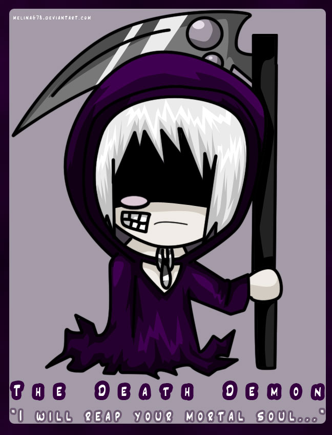 The Chibi Death Demon by melina678