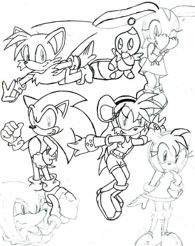 The Sonic Team by melissa2005