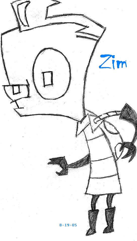 zim all cool like by melissa_invader
