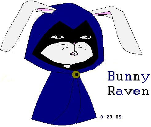 Bunny Raven by melissa_invader
