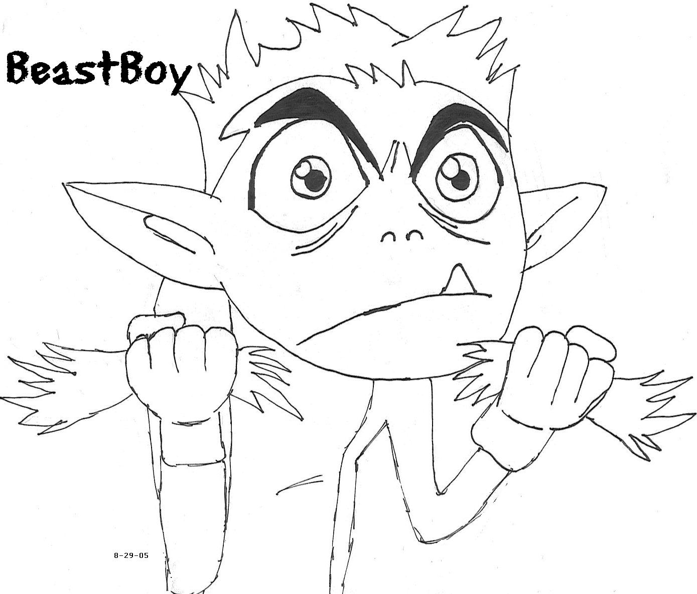 Angry BeastBoy by melissa_invader