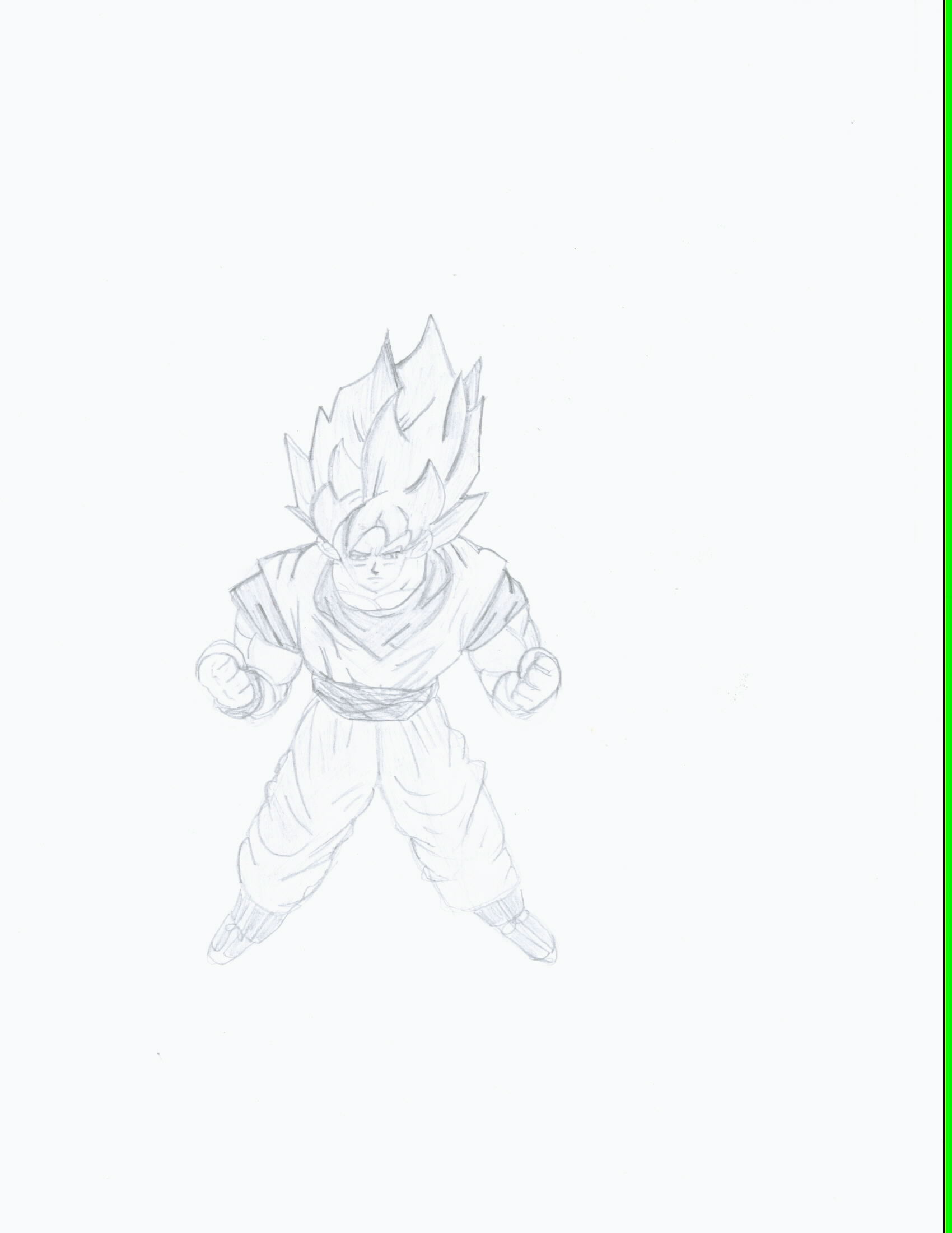 Goku-ready to fight by mello