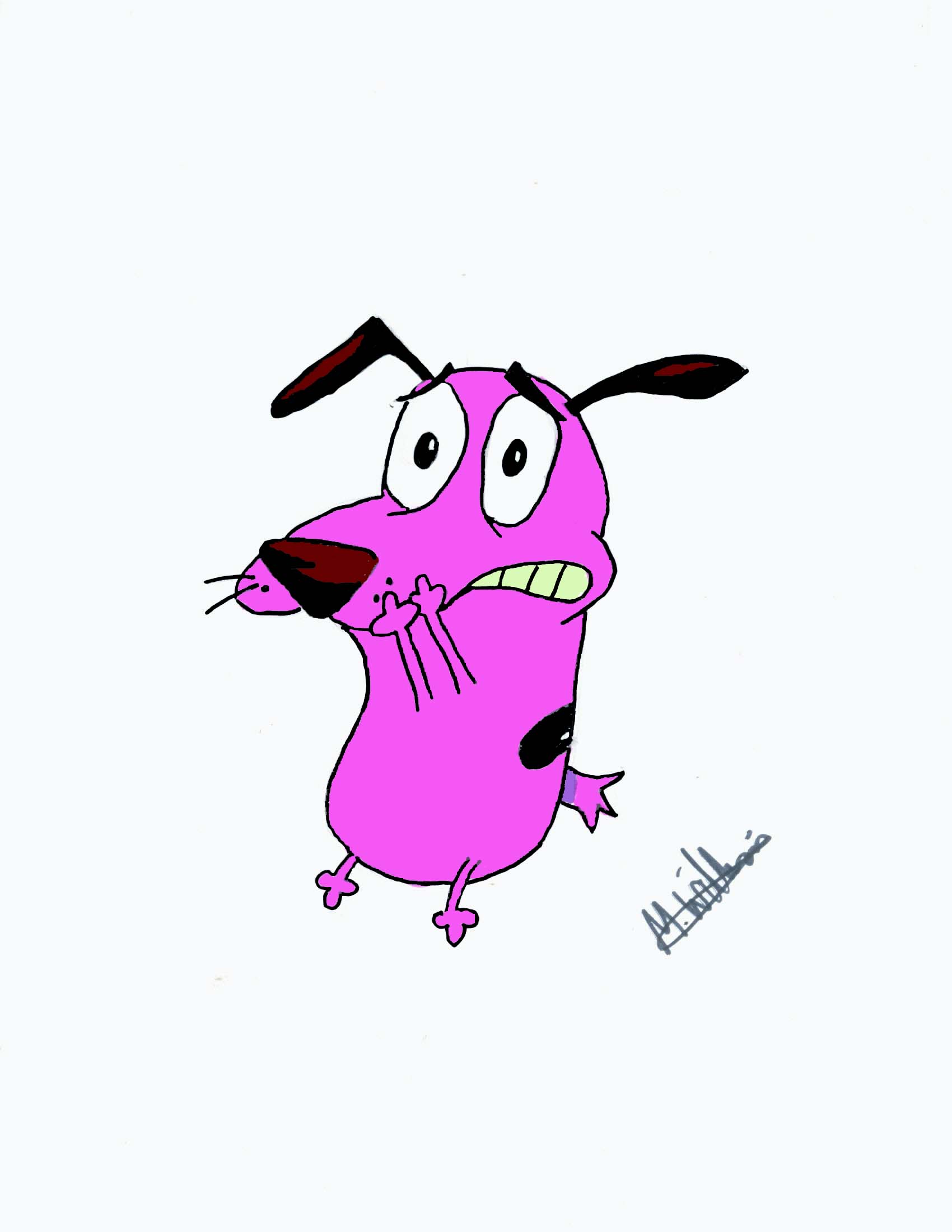 Courage The Cowardly Dog ^^ by mello