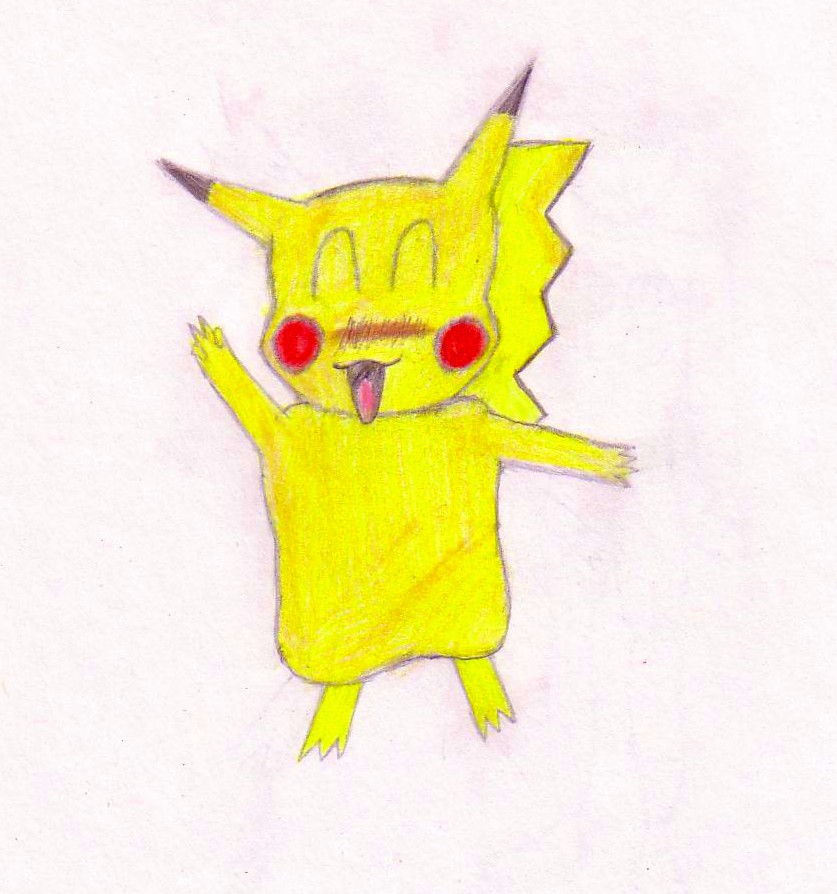 a pikachu for Saphiregrl by mendoza0089