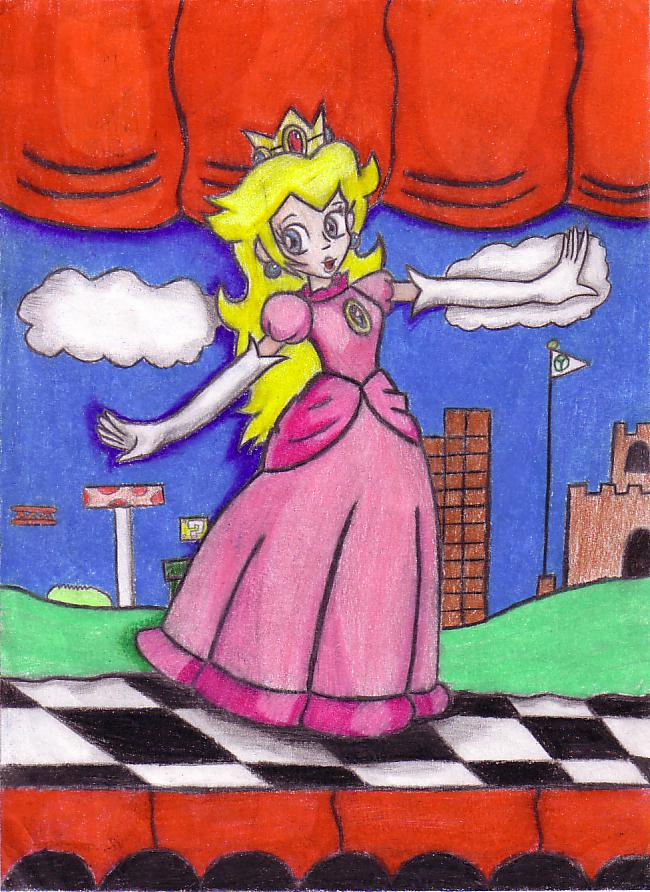Peach, you're on! by mendoza0089