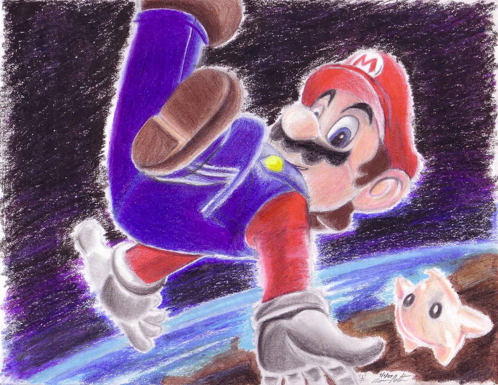 I want Super Mario Galexy!!! by mendoza0089