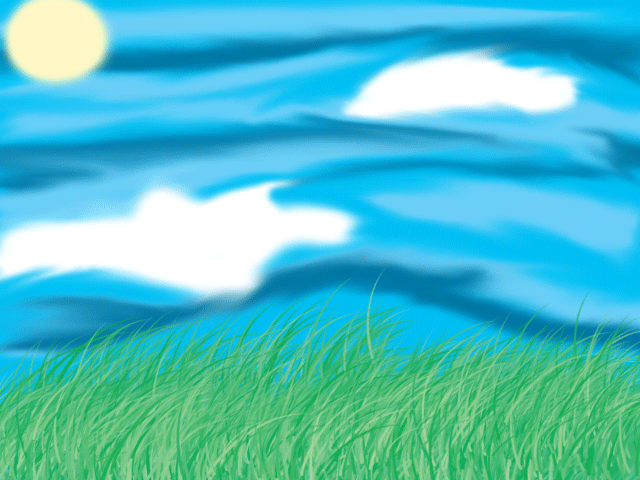 the wind and sky (GIF) by mendoza0089