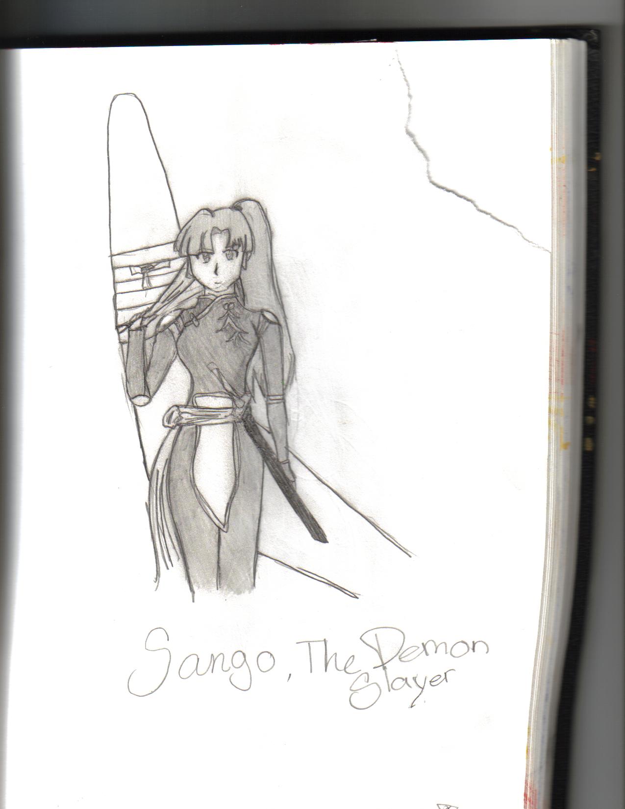sango the demon slayer by meowmixman