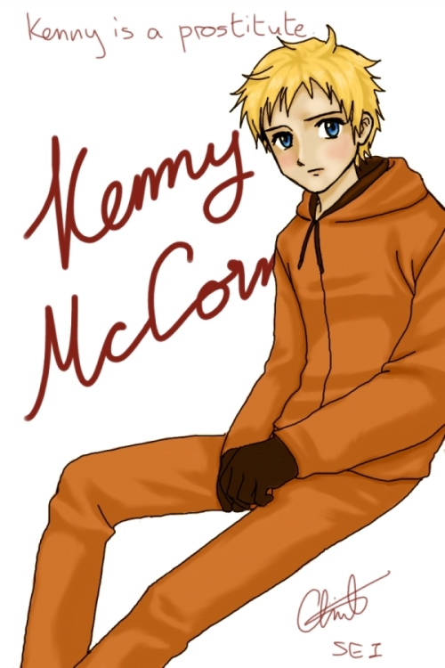 Unhooded Kenny by mercsei
