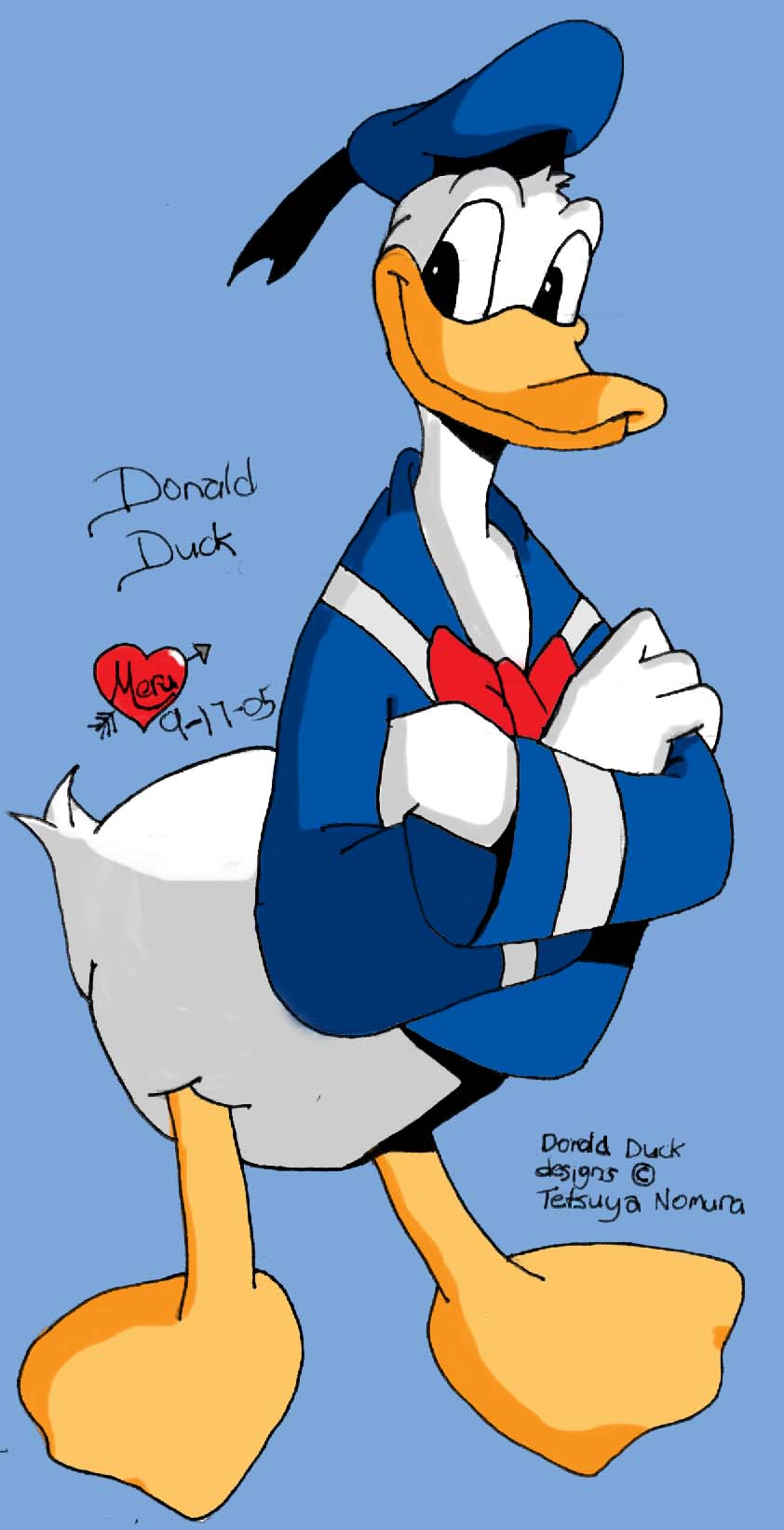 Donald Duck by merusan