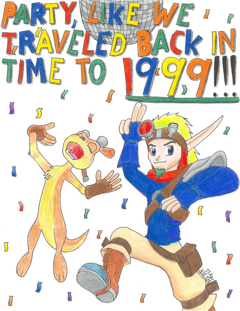 Party Like We Traveled Back In Time to 1999! by meteorsummoner88