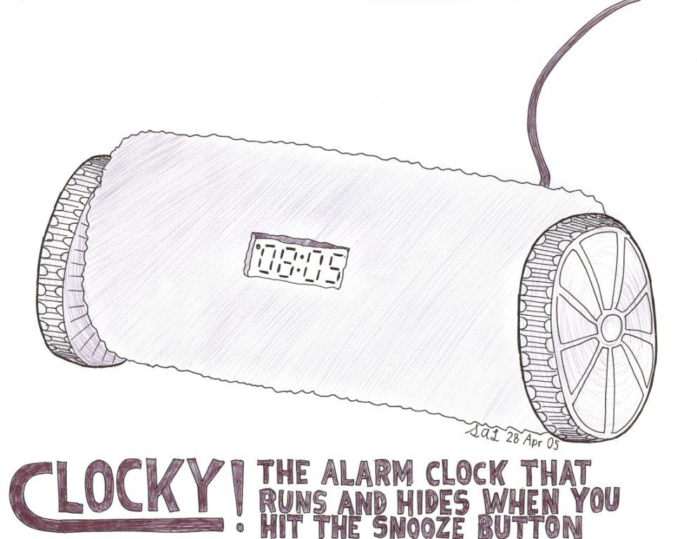 It's Clocky! by meteorsummoner88