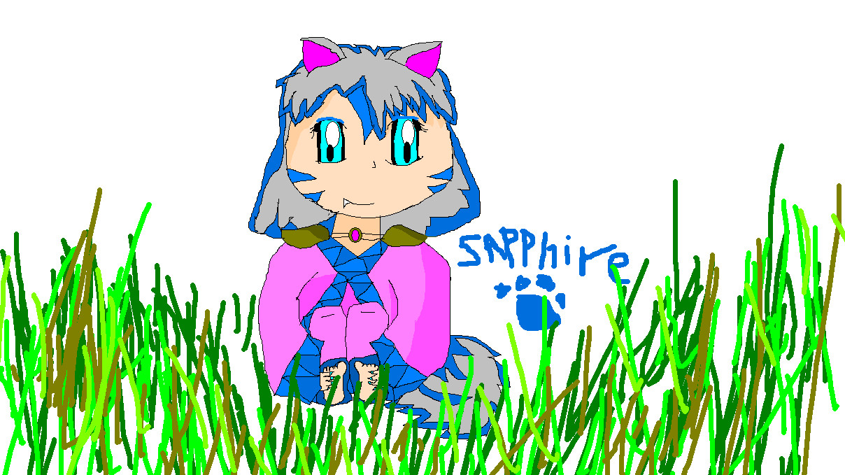 Sapphire (me) by mew101