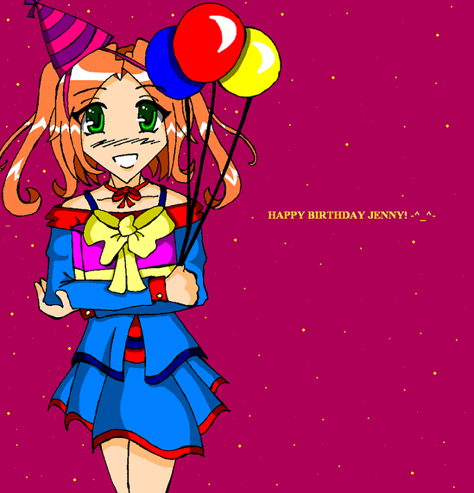 Happy Birthday Jenny! ^_^ by mewmagic5