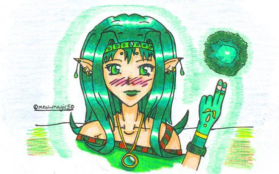 Earth Goddess by mewmagic5
