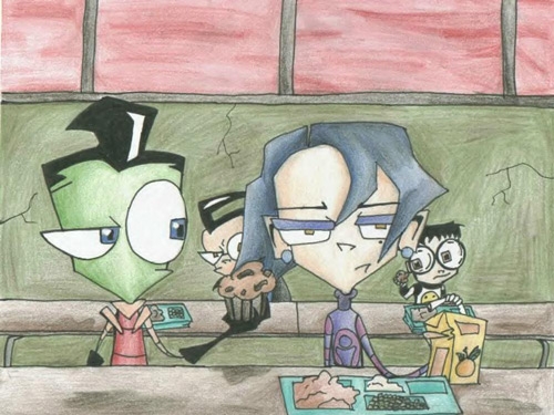 invader zim tak and zim