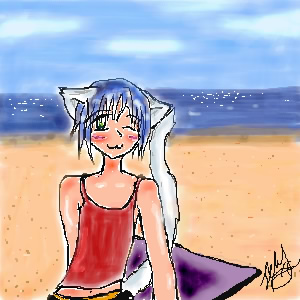 Day at the Beach by michi_no