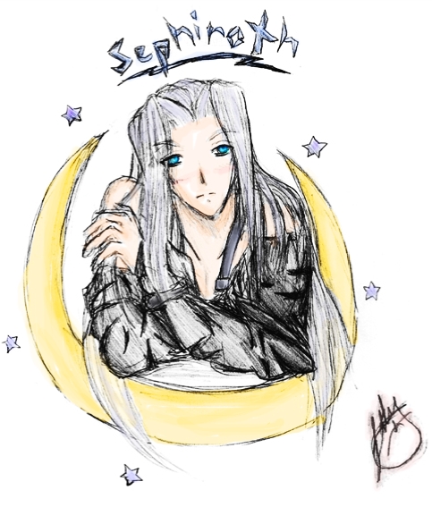 Randomly Sexy Sephiroth by michi_no