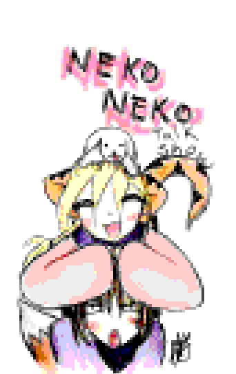 Neko Neko Ad by michi_no
