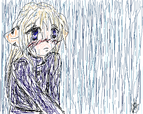 in the dark and the rain by michi_no