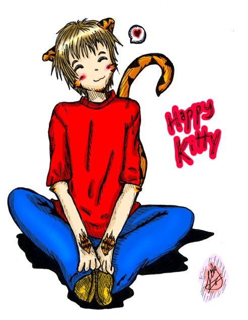 Happy Kitty by michi_no