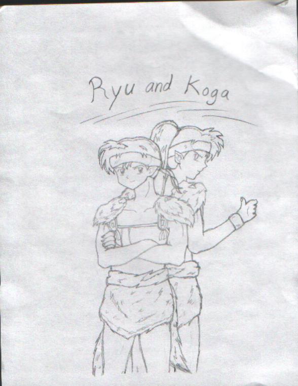 Ryu and Koga (request for Tiffany) by mikita_inugirl