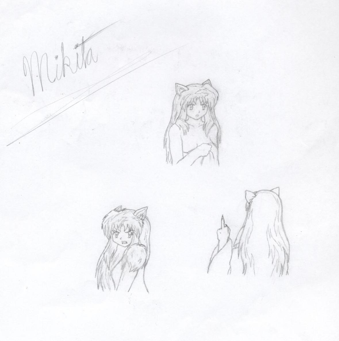 Mikita sketch practice by mikita_inugirl