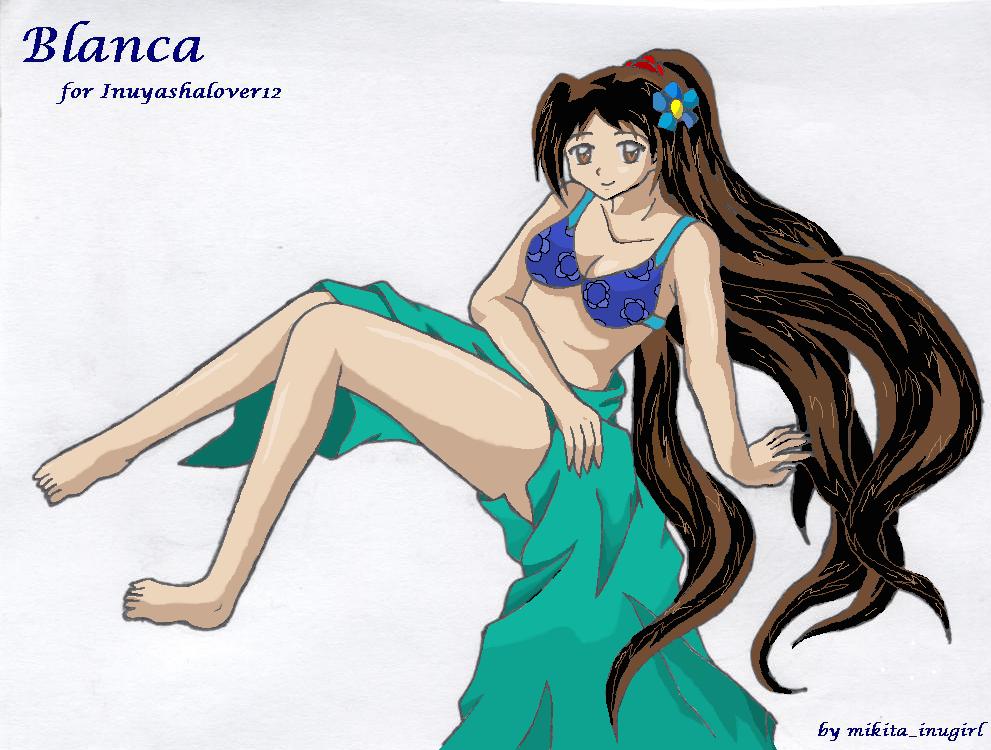 Blanca beach girl! by mikita_inugirl