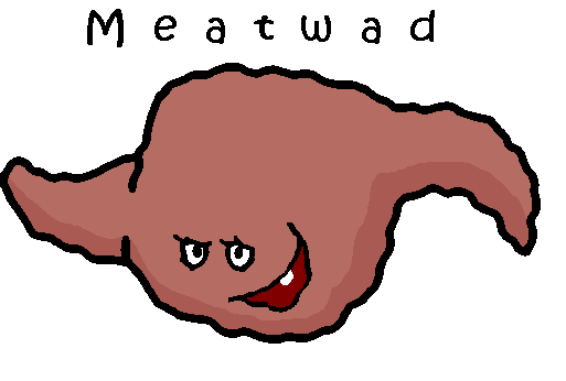 Meatwad (colored) by mikita_inugirl
