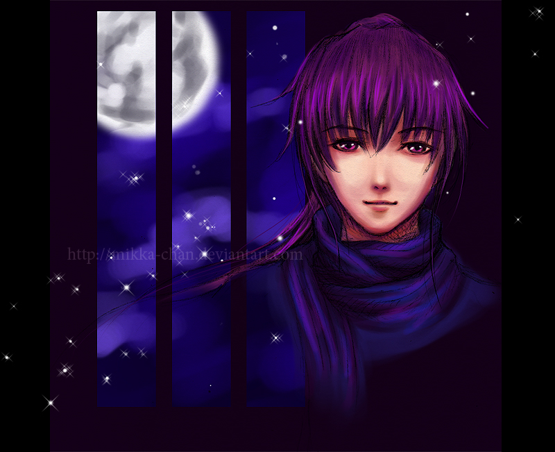 Full Moon Night by mikka-chan